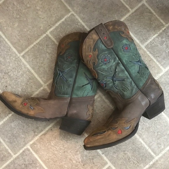 LOWER PRICE! DAN POST COWBOY BOOTS ALMOST NEW (5-2019) - Picture 3 of 8